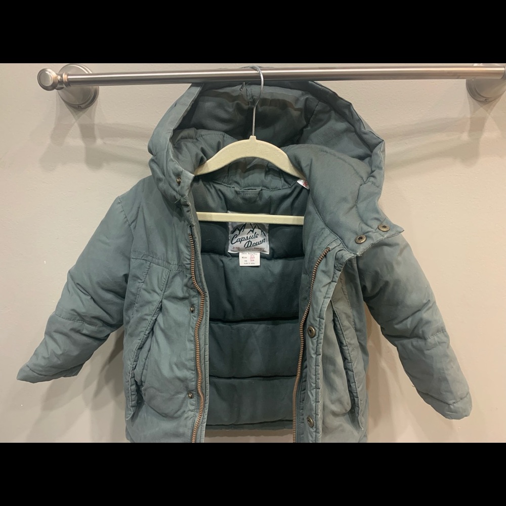 Zara boys down winter coat